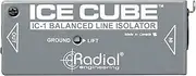 Radial IC-1 IceCube Passive Balanced XLR Line Isolator with Jensen Transformer