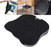 Car Seat Cushion Memory Foam for Driving Wheelchair Booster Office Chair Pad AU