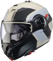 Caberg Duke Evo Indy Helmet, black-beige, Size S for Men Black Beige