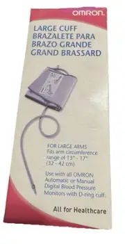 NIB Omron Large Cuff Arms Cuff 13"-17" Circumference Digital Blood Pressure