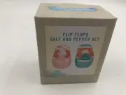 Cracker Barrel Ceramic 3in Flip Flops Salt & Pepper Set CC02B12014