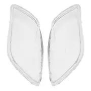 2pcs Car Left And Right Side Headlight Clear Lens Lamp Shade Shell Cover For Yaris 2008 2009 2010 2011