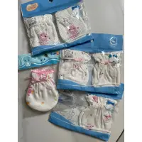在飛比找蝦皮購物優惠-KU.KU Duckbill 純棉 台灣製 女嬰 手套 六雙