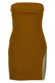 THE ATTICO Sequin Insert Dress