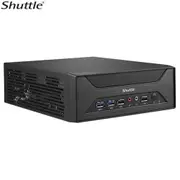Shuttle XH270 Slim Mini PC 3L Barebone - Support Intel KBL&SKY CPU, 4x 2.5' HDD/SSD bay (RAID), 2xLAN, HDMI, DP, VGA, RS232, 2xDDR4, M.2 2280, 120W