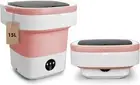 15L Mini Portable Washing Machine and Spin Dryer for Apartments, RV, Travel