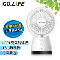 在飛比找Yahoo奇摩購物中心優惠-[時時樂限定]GOLiFE GoFresh 負離子空氣清淨風