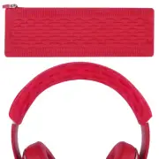 Geekria Headphones Headband Cover for Beats Studio Pro (Red)