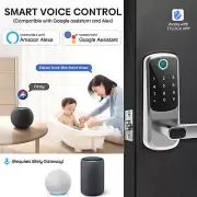 Smart Door Lock WiFi Keypad Fingerprint APP Electronic Keyless Unlock USA