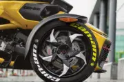 for Can Am Tire Lettering PERMANENT SPYDER RYKER Sticker SET -Fast Shipping-