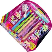 Cute Hair Beads - Cartoon Hair Beads for Kids,Girls Hair Decoration, Reusable Hair Beads Set for Enhancing Hand-Eye Coordination