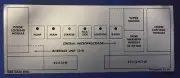 JAGUAR DAIMLER RELAY DECAL FITS XJ40 DBC2036