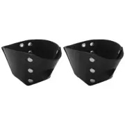 1 Pair Roller Skate Toe Caps PU Leather Skate Toe Guards for Roller Skates9170