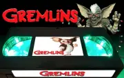 Gremlins - Retro VHS Lamp +Remote Control - 80s Comedy Movie