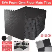 EVA Foam Mat Floor Gym Mats Interlocking Heavy Duty Puzzle Kids Playmat Tiles