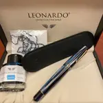 [筆來筆趣PEN101] LEONARDO MZ ABYSS 14K EF 活塞鋼筆