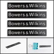 Bowers and Wilkins logo badge Sticker Decal DIY 74mm(2.91")X13mm(0.51")