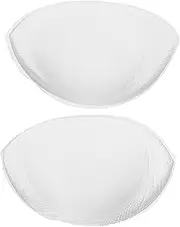 [ROMISBABA] Small Abalone Breast Pad Seamless Bralette Sport Bras for Women Bra Liners Invisible Bra Sport Bras Push up Inserts for Swimsuits Washable Breast Pads Cup