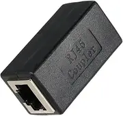 GUYOS RJ45 Coupler in-Line Coupler CAT 5/CAT 6/CAT 7 LAN Ethernet Cable Extender Adapter Connector Female to Female Straight Modular Plug