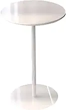 Coffee Table Dining Room Home Kitchen Bar Top Tall Table, Small Circle Table for Space Saving, Metal Big Base Restaurant Bistro Table Leisure Table(40x50cm)