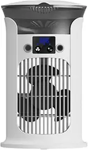 [BLWOTMOR] Mini Desktop Air Conditioner, Humidifier, Compact, Quiet, Compact Cooling Device, Water Cooling Fan for Home, Work, Car, Office, White, as described
