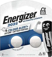Energizer Reliable Lithium Ultimate CR2025 Coin Battery (Pack of 2)