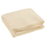 2Pcs Beige White Speaker Mesh Grill Stereo Fabric Dustproof 50cmx160cm 20"x63"