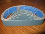 10- 1/2 x 12" Z-180 grit abrasive sanding belts. Fits Work Sharp knife sharpener