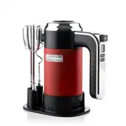 Westinghouse Retro Series 6 Speed Hand Mixer Red