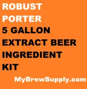 Robust Porter Homebrew 5 Gallon Beer Extract Ingredient Kit - My Brew Supply