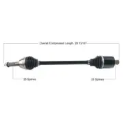 Tytaneum Heavy Duty Complete Axle #POL-6071HD Polaris Ranger HST