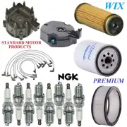 Tune Up Kit Filters Cap Spark Plugs Wire For CHEVROLET P30 V8 5.7L 1976