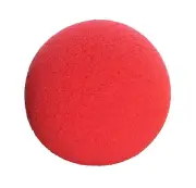 CanDo Memory Foam Squeeze Ball - 3.0" diameter - Red