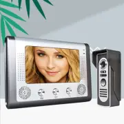 7 Inch Video Door Phone Doorbell Intercom Kit Camera + Monitor Night Vision New