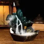 HG (Type B)Innovative Backflow Incense Burner Ceramic Incense Holder For Indoor