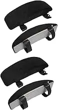 Operitacx 2 Pairs Office Chair Arm Pads Comfortable Armrest Pillow for Elbow Rest Gaming Chair Armrest Cushions