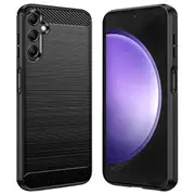 For Samsung Galaxy S23FE /S23 FE Case Shockproof Heavy Duty Rugged Anti Knock Back Cover (Black)