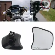 Rear View Adjustable Blind Spot Mirror Rimless For Harley CVO Street Glide 2023