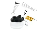 Formula Airbrush Cleaning Set With Spray Out Pot And Brushes
