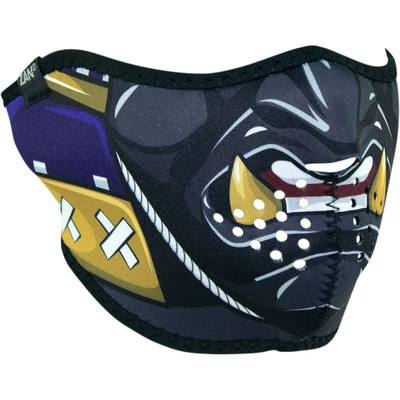 Zan Headgear Half Mask - Samurai