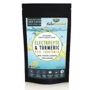 Electrolyte Powder & 95% Pure Organic Curcumin -Lemon Flavour