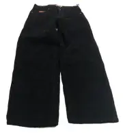 Zumiez Black Youth Empyre Relaxed Loose Fit Corduroy Pants Size 25