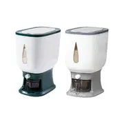10kg Auto Grain Case Cereal Dispenser Kitchen Food Rice Storage Box