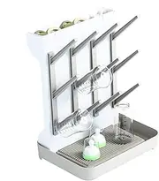 Upright Drying Rack - Baby Feeder Feeder Drying Rack, Baby Bottle Standing Rack, Nipple Dryer Holder for Den Toys