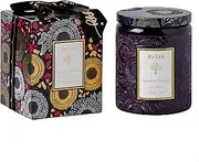 KERLJO Men's Scented Candle - Cade Lavender Scented Candles for Mens Gift- Pure Natural Soy Wax Candle for Stress Relief and Home Decor