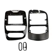 2 Din 10.1 Inch Car Radio Fascia Panel Frame for Renault Clio 2012-2019 Dashboard ABS+PC Plastic Installation Trim Kit 2017-2019