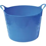 Tuff Stuff 7 Gal. Sky Blue Plastic Flex Tub F7-SBL Tuff Stuff F7-SBL