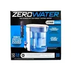 ZeroWater Water Filter Pitcher 12-Cup Ready-Read 5-Stage–0 TDS for Improved Tap
