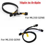 NEW 10pin to 8+8pin GPU Power Adapter Cable for HP ML350 DL360 G8 G9 GEN9