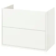 HAVBÄCK wash-stand with drawers, white, 80x48x63 cm